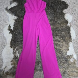 Elegant Pink Jumpsuit